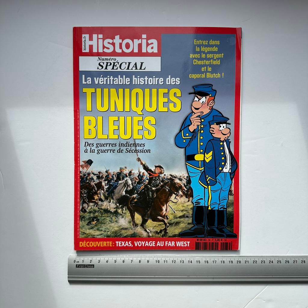 Les Tuniques Bleues : numéro spécial revue Historia 2018, Envoi, Autres personnages, Comme neuf, Livre ou Jeu