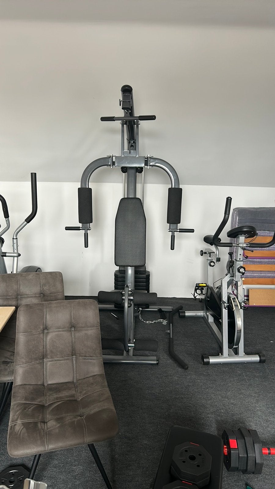 multifunctioneel krachtstation, Sport en Fitness, Ophalen, Zo goed als nieuw