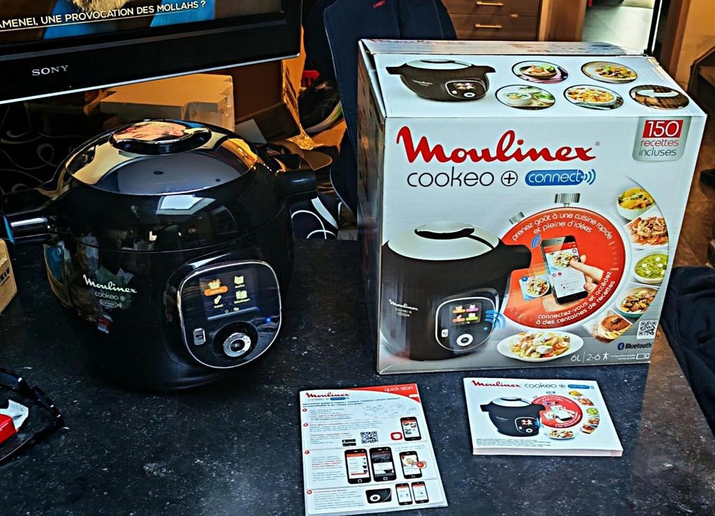 Cookeo + Connect Moulinex, Electroménager, Enlèvement ou Envoi, Comme neuf