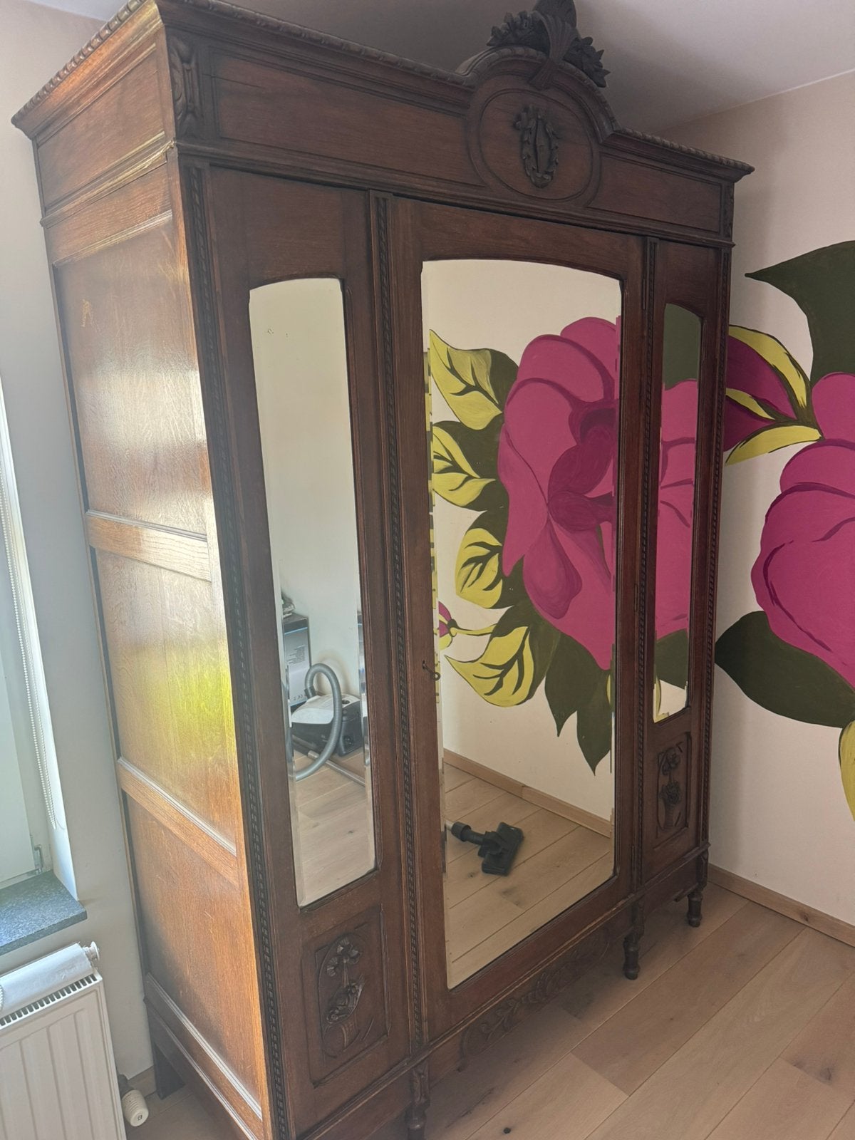 Chambre ancienne complète, Enlèvement