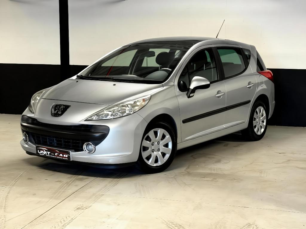 PEUGEOT 207 1.6 BENZINE AUTOMAAT/ 075.000KM/TOP STAAT/LEZ ✅, Auto's, Peugeot, Zwart, 4 cilinders, 5 deurs, 88 kW