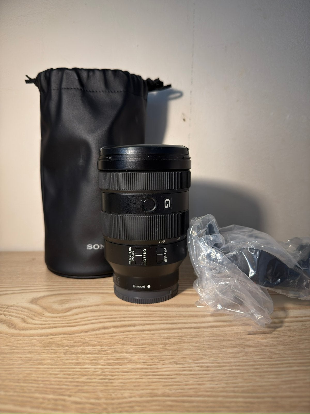 Sony Fe 24-105 f4 G, TV, Hi-fi & Vidéo, Monture Sony E, Lentille standard, Comme neuf, Housse/sac de protection