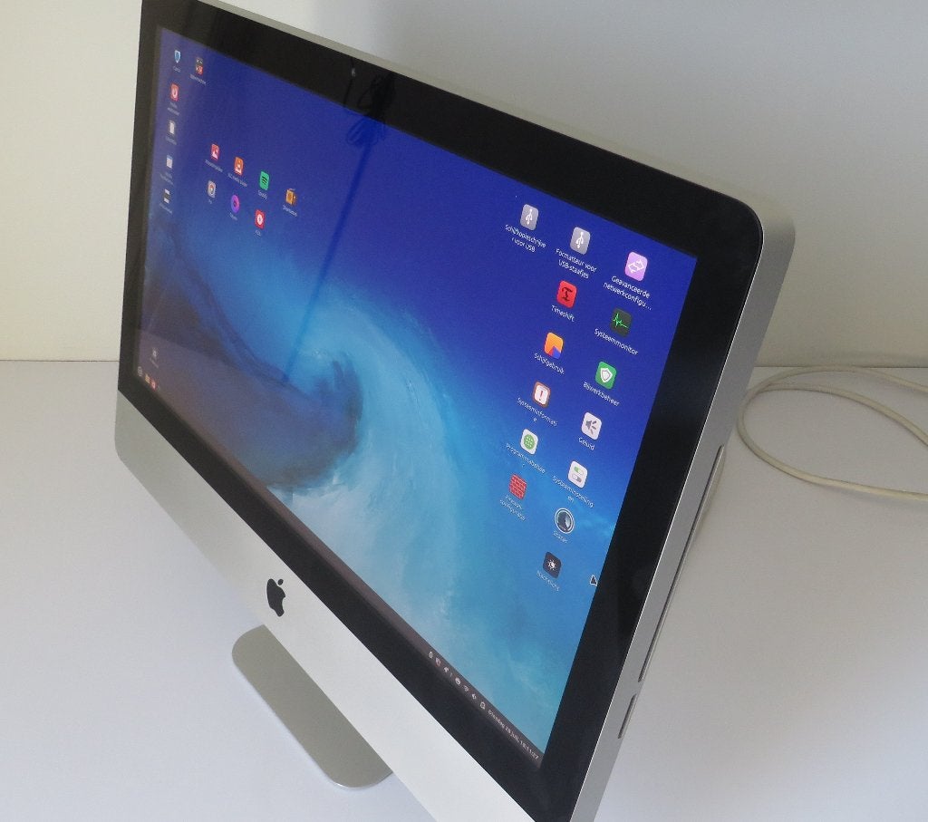 Apple iMac 21 pouces avec Linux Mint Cinnamon 22.3 64 bits., 21 inch, IMac, Comme neuf, Enlèvement