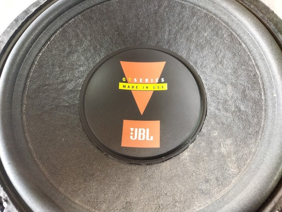 Subwoofer JBL GT102, Ophalen, Gebruikt