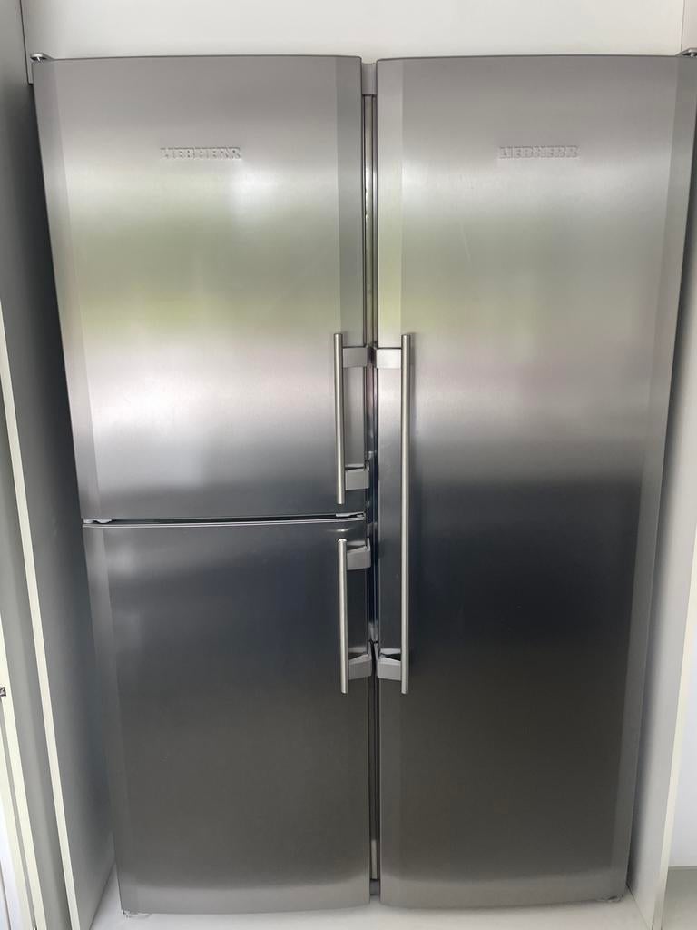 Liebherr side-by-side  (2012), Ophalen, Gebruikt, 60 cm of meer, 100 tot 150 liter
