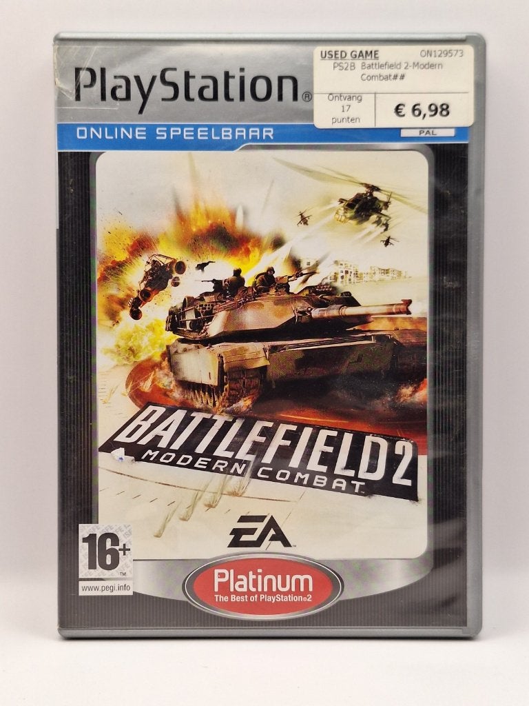 Battlefield 2 Modern Combat [Platinum] Playstation 2 (x2), Games en Spelcomputers, Games | Sony PlayStation 2, Overflocomputers