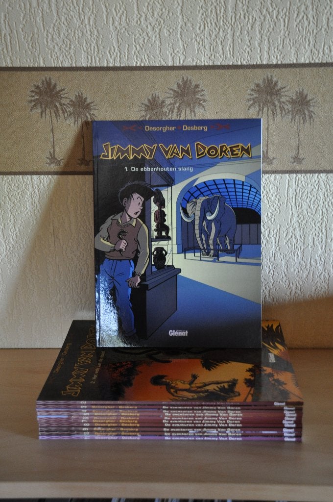 Jimmy Van Doren 1 - 12, Boeken, Stripverhalen, Ophalen of Verzenden, Gelezen