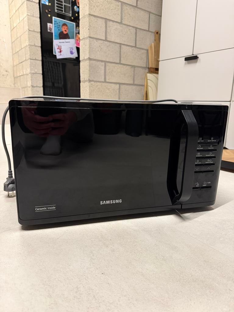 Samsung microgolfoven, Ophalen, Microgolfoven, Zo goed als nieuw, Draaiplateau