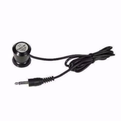 Zwarte Telefoon pickup coil met gevoelige microfoon, Musique & Instruments, Microphones, Enlèvement ou Envoi, Neuf, Autres types