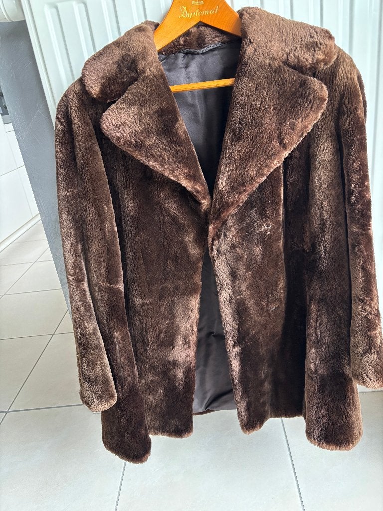 geschoren beverjack + stola en nertsjaal, Kleding | Dames, Overige Dameskleding, Ophalen, Zo goed als nieuw