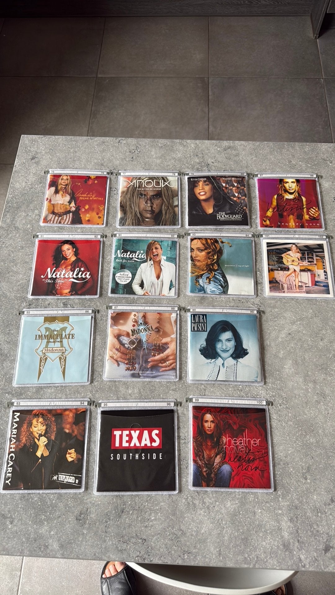 Rock / Pop female Albums (14), Cd's en Dvd's, Ophalen, Zo goed als nieuw, Pop, Album