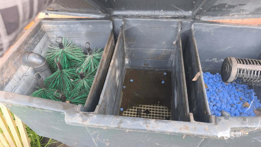 Filtre pour etang, Enlèvement, Utilisé, Filet d'étang