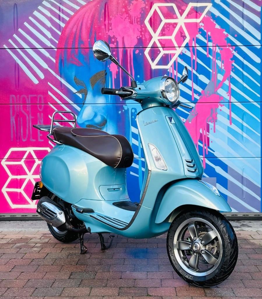 TOPSTAAT! Vespa primavera Klasse B, Ophalen, Klasse B (45 km/u), 50 cc