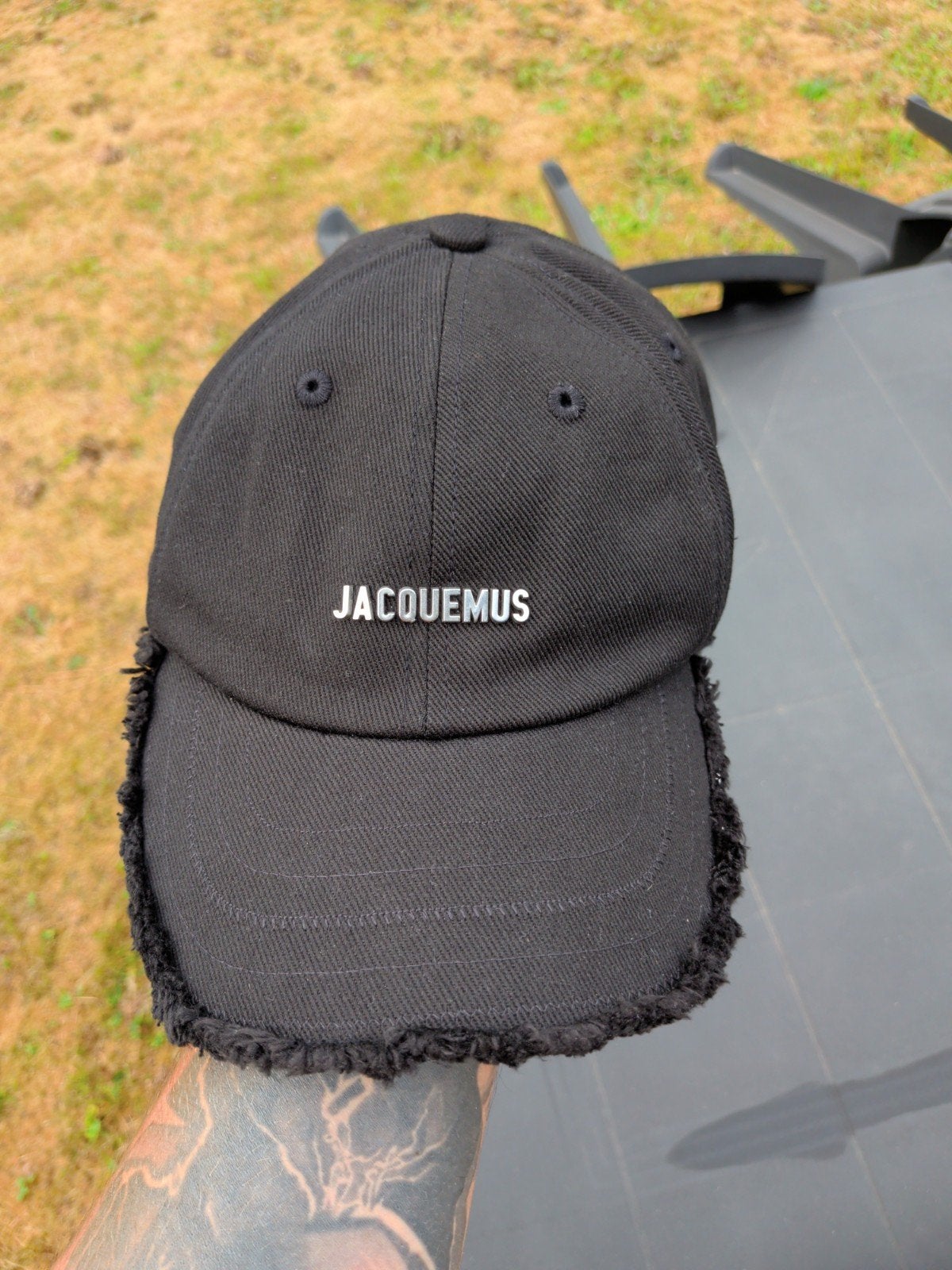 Casquette jacquemus noir, Ophalen, Pet