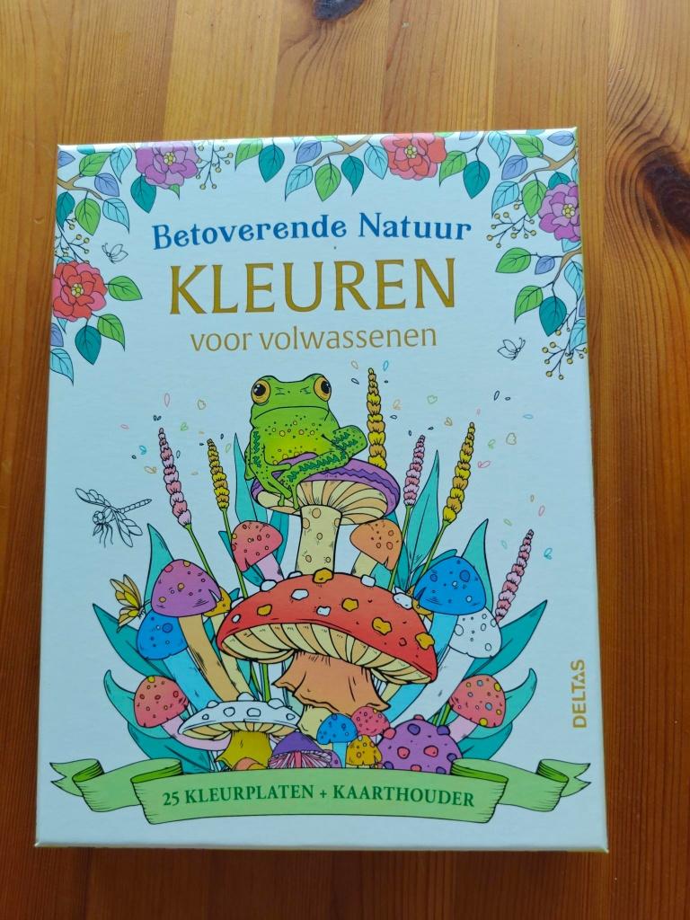 Kleuren voor volwassenen 'Betoverende Natuur', Ophalen of Verzenden, Zo goed als nieuw, Overige typen