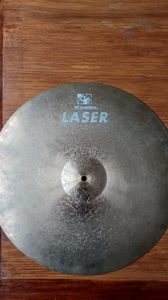 Cymbaal Meinl Laser Ride, Enlèvement