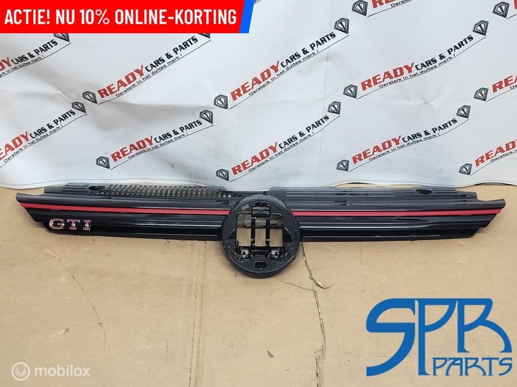 Grille VW Golf 8 VIII GTI LOGO 5H0853651AE GRILL ZONDER LED, Volkswagen, Nieuw, Ophalen of Verzenden, Volkswagen