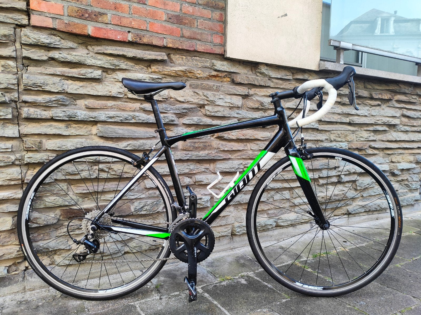 Vélo de route géant, Frein sur jante, Aluminium, Enlèvement, 53 à 57 cm