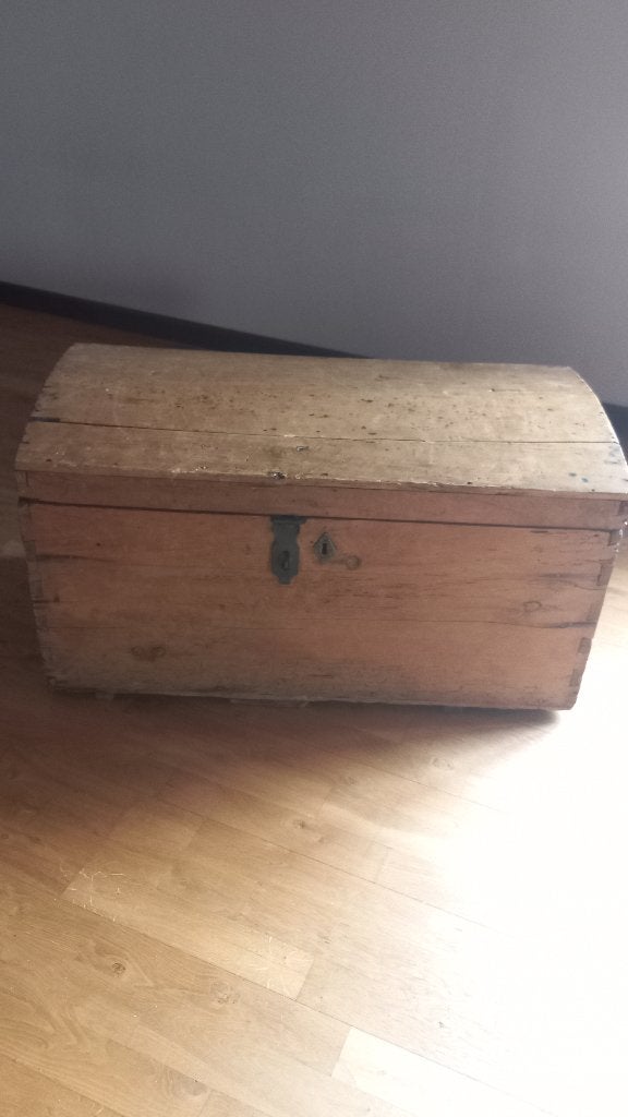 Belle caisse en bois, Maison & Meubles, Enlèvement, Utilisé