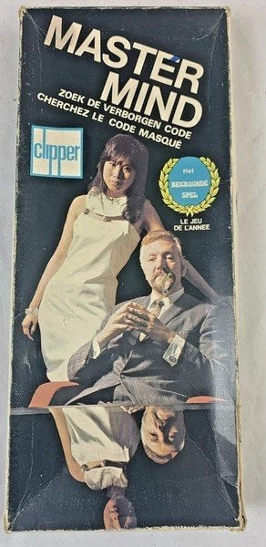 Clipper MasterMind Find the Hidden Code Vintage, jeu de plat, 1 ou 2 joueurs, Envoi, Comme neuf, Clipper
