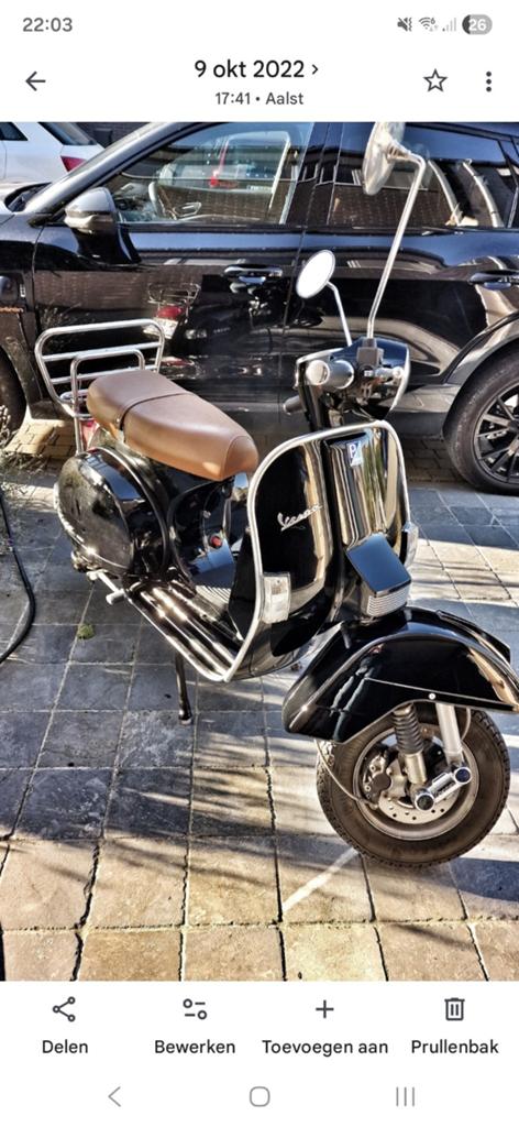 Vespa Piagio PX125.  4662km, Motoren, Overige Motoren, Ophalen of Verzenden
