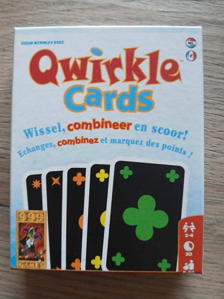 Qwirkle cards, Enlèvement ou Envoi, Comme neuf, 999 Games