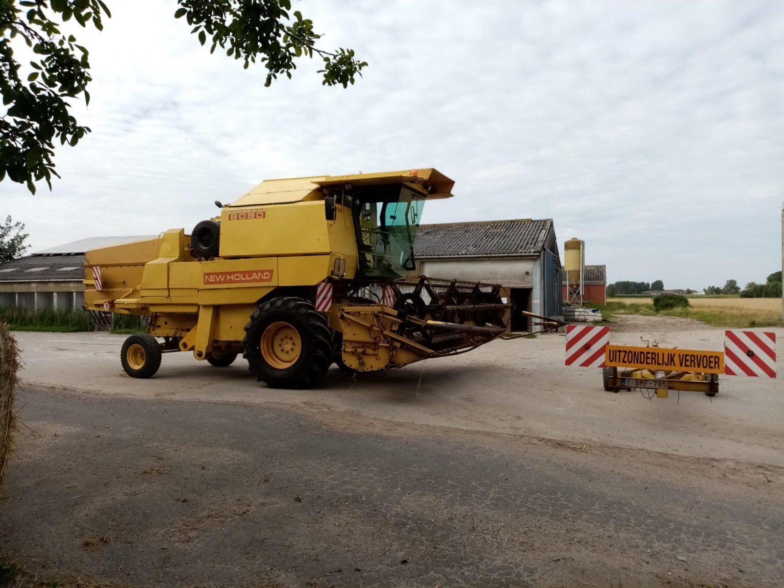 NH 8080, Zakelijke goederen, Ophalen