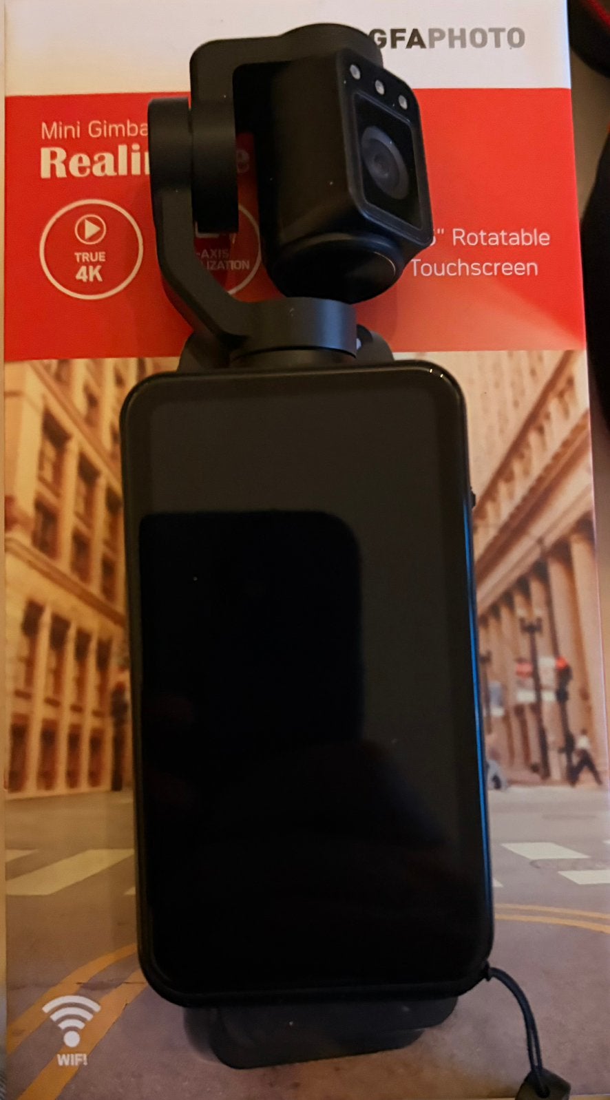 Agfa Realimove MC3X + selfiestick + garantie, Ophalen, Zo goed als nieuw