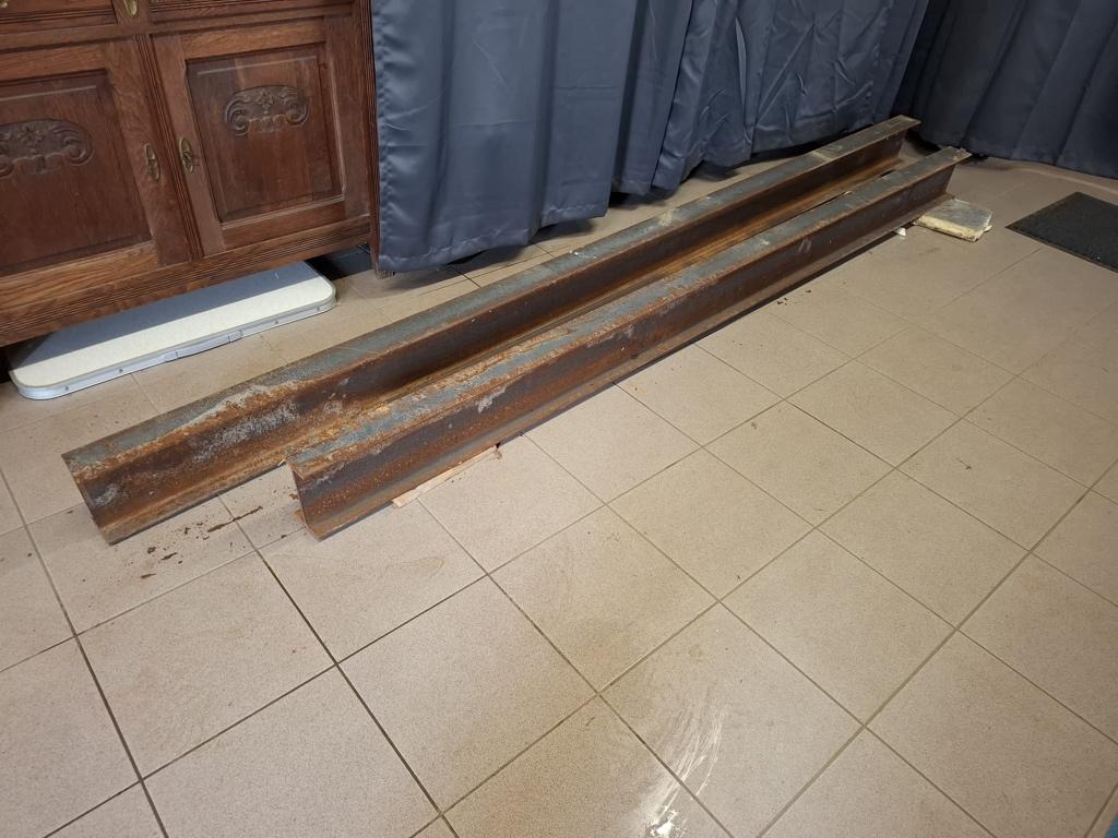 Ijzer profiel poutrel IPE 2 stuks nieuw, Doe-het-zelf en Bouw, Ophalen, Nieuw