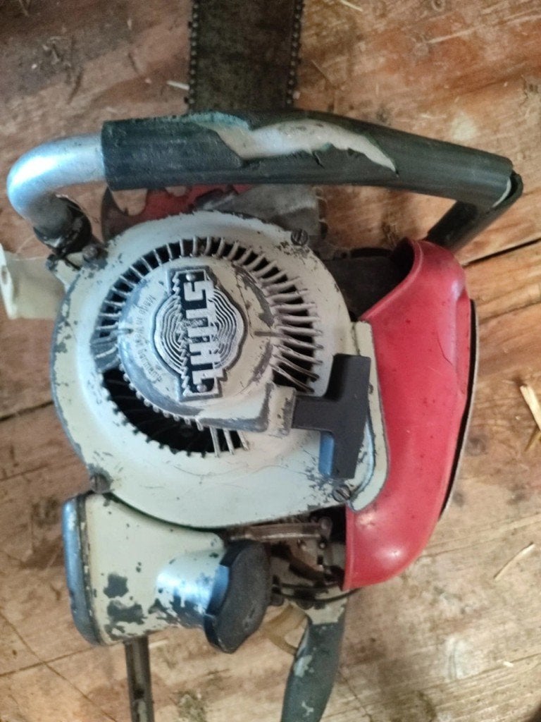 Scie à chaîne STIHL Contra S Oldtimer, Enlèvement ou Envoi, Tronçonneuse, 1200 watts ou plus, 70 mm ou plus