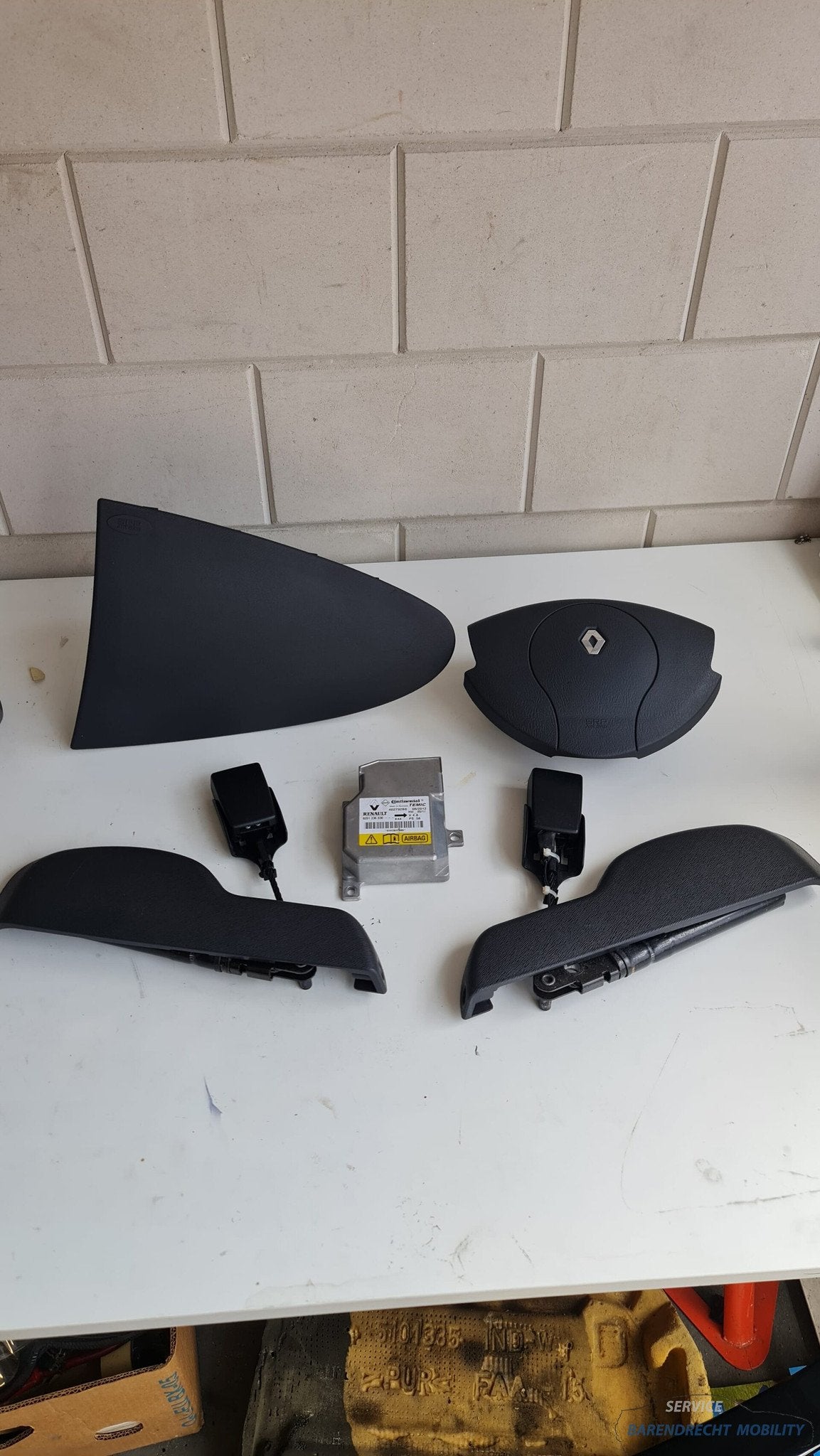 Renault Twingo II 2 kit airbag kit airbag volant tableau de, Renault Group, Contact.group@renault.com, Renault, Utilisé