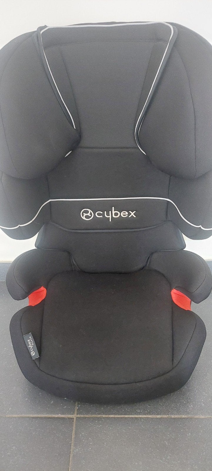 Cybex autostoel (solution x-fix), Autogordel of Isofix, Zo goed als nieuw, Afneembare rugleuning, Ophalen
