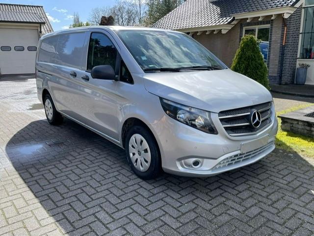 Mercedes-Benz Vito 116 CDI LANG AUT NAVI AIRCO CAMERA, Argent ou Gris, Autre carrosserie, Mercedes-Benz, Diesel