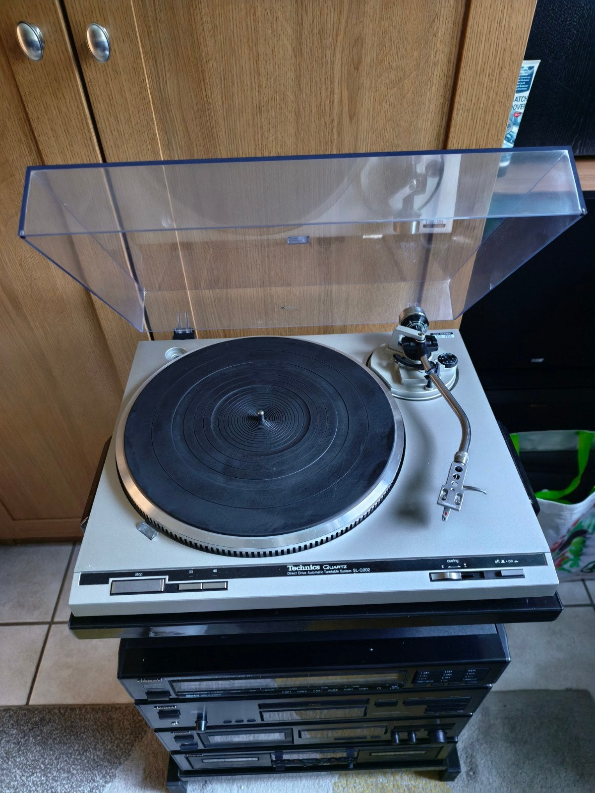 Technics SL Q202, TV, Hi-fi & Vidéo, Enlèvement, Technics