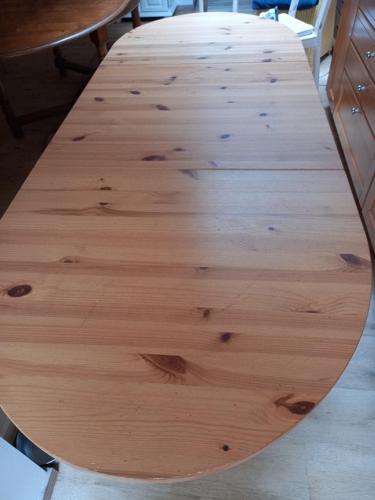 Uitklapbare tafel ikea, Huis en Inrichting, Tafels | Eettafels, Ophalen, Gebruikt, 200 cm of meer, 50 tot 100 cm