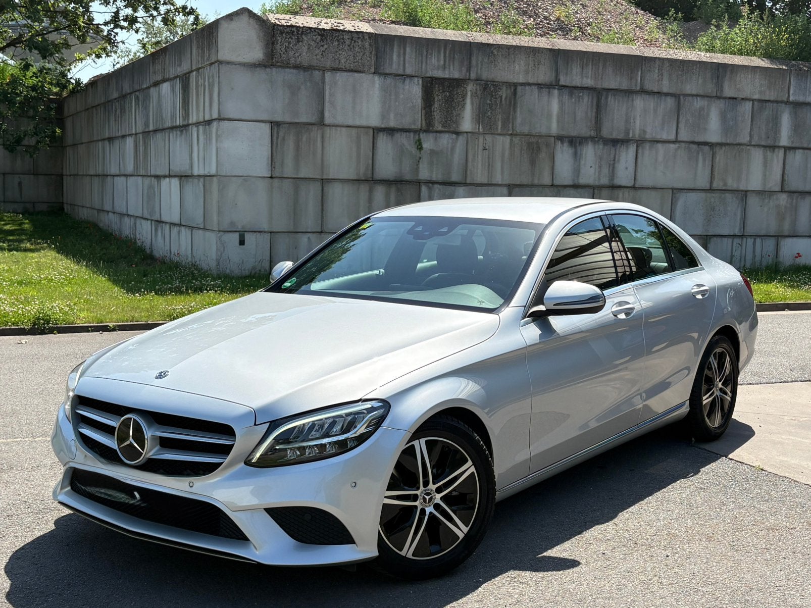 Mercedes-Benz C200d 11/2018 166.000km 150pk, Auto's, Mercedes-Benz, Automaat, Leder, 5 deurs, Particulier
