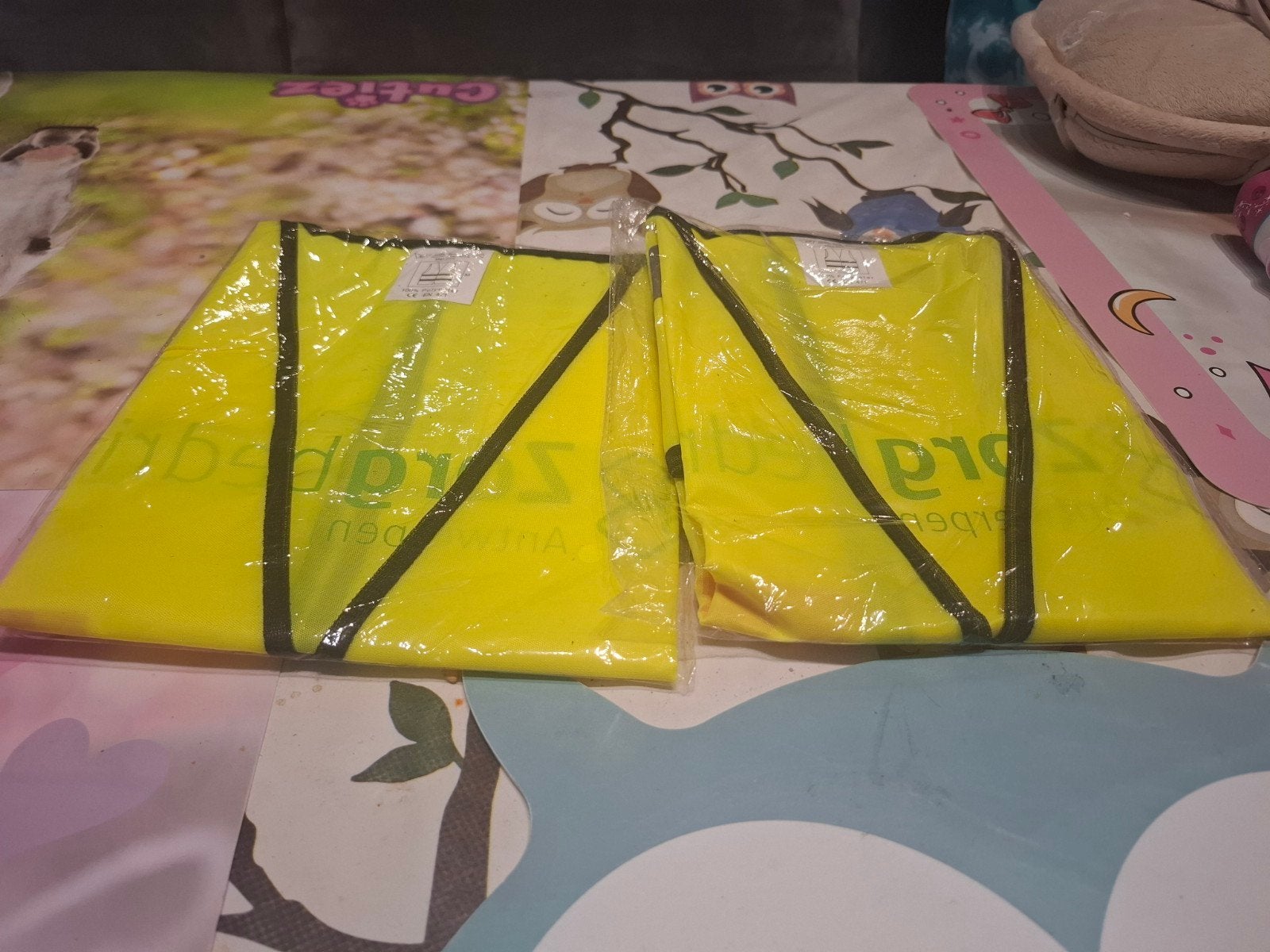 fluo vest 1 x m en 1 x l, Caravans en Kamperen, Ophalen