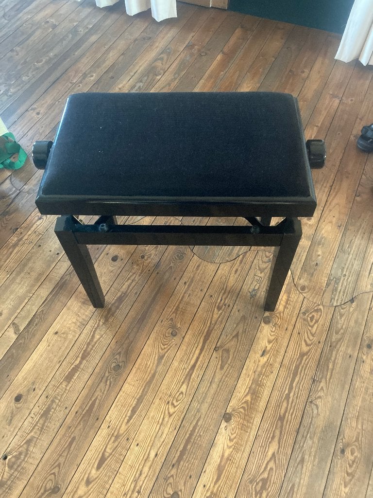 Nieuwe pianostoel, Enlèvement