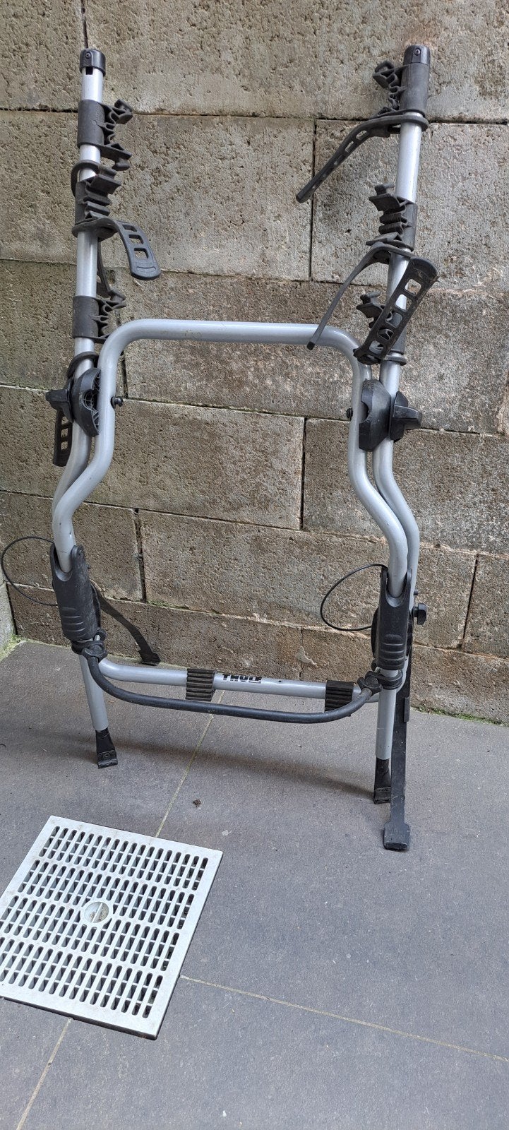 Fietsendrager thule, Ophalen