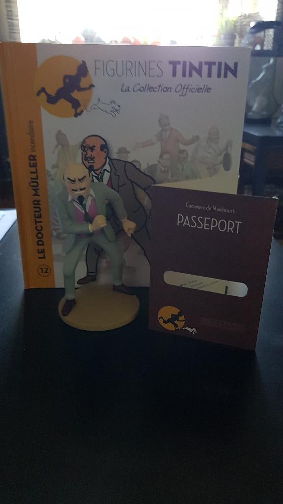 Kuifje, officieel figuur 12, in blisterverpakking, Ophalen of Verzenden, Kuifje, Nieuw, Beeldje of Figuurtje