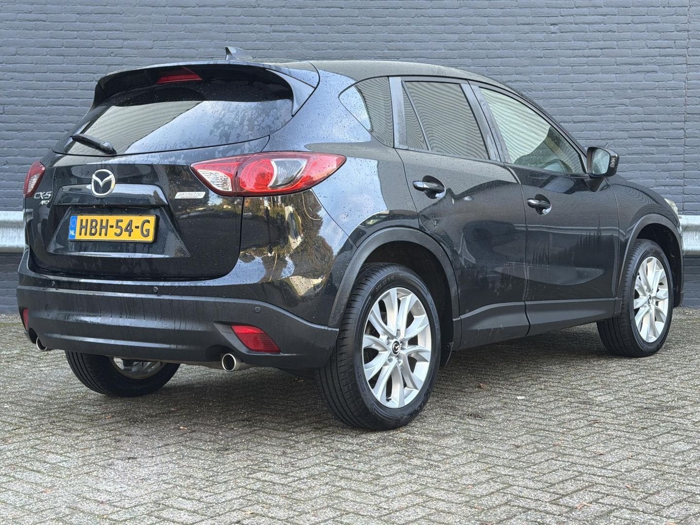 Mazda CX-5 2.2D HP GT-M 4WD Automaat | Camera | Leder | Crui, Auto's, Automaat, Zwart, Zwart, Bedrijf