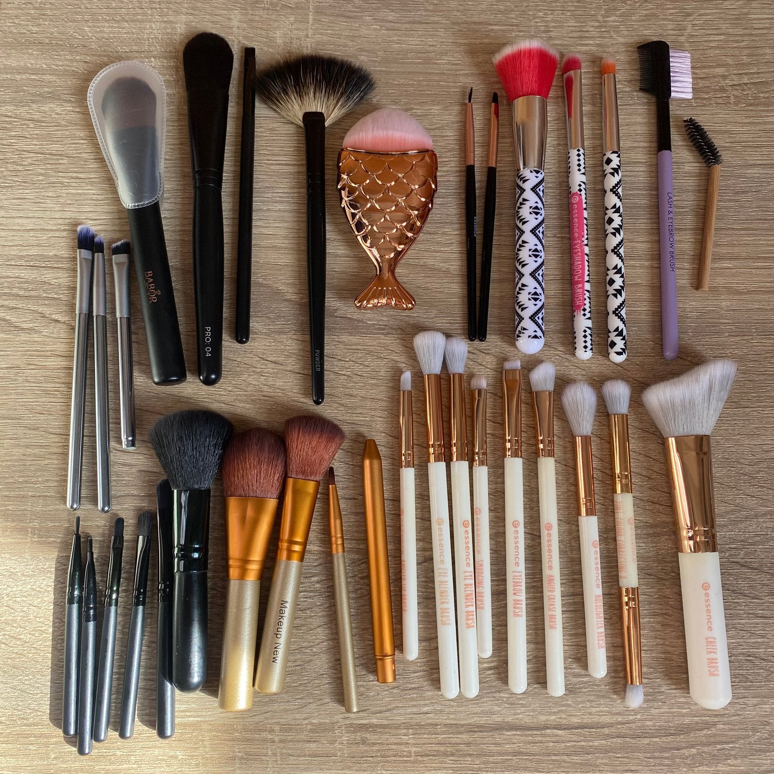 Make up borstels, Gebruikt, Gehele gezicht, Zwart, Ophalen of Verzenden