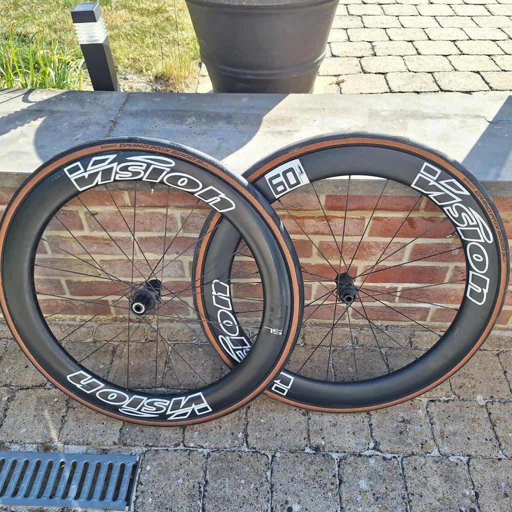 Roue vision sl 60, Vélos & Vélomoteurs, Vélos Pièces, Enlèvement, Roue, Carbone