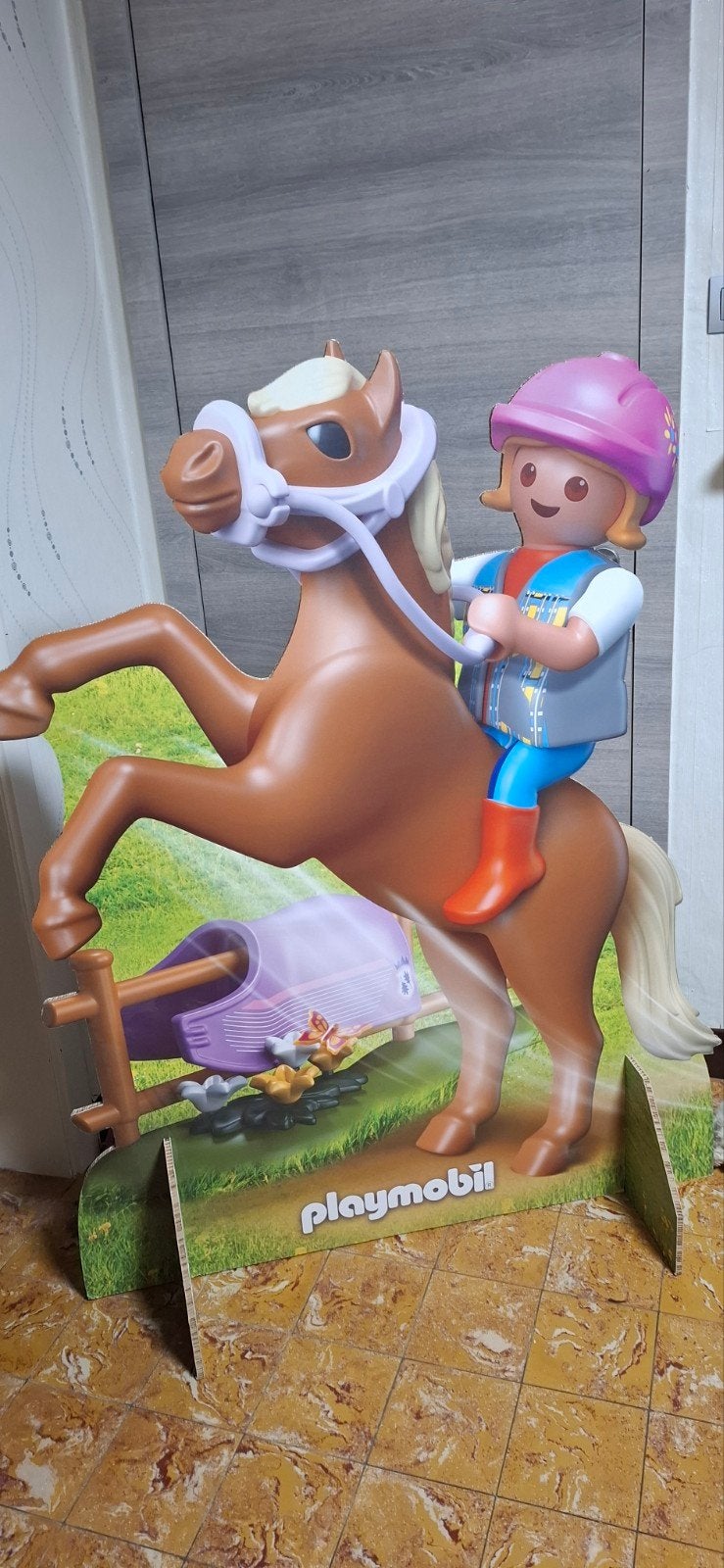 reclamebord playmobil, Kinderen en Baby's, Ophalen