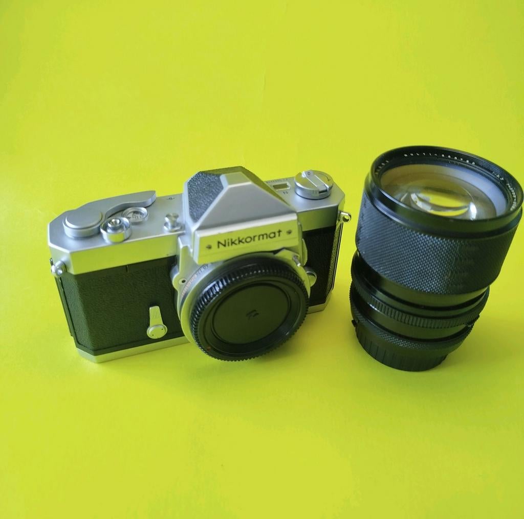 Nikkormat FTN + Sigma 39-80 with macro Focus., Ophalen