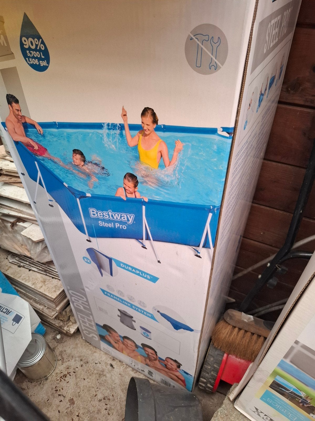 Bestway zwembad te koop in goede staat 4m lng 2.11b en 80 dp, Ophalen