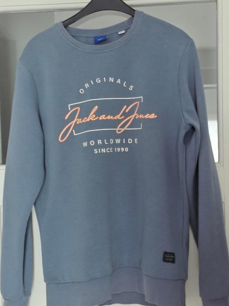 Sweater Jack & Jones maat S, Kleding | Heren, Truien en Vesten, Blauw, Jack&Jones, Ophalen of Verzenden, Gedragen