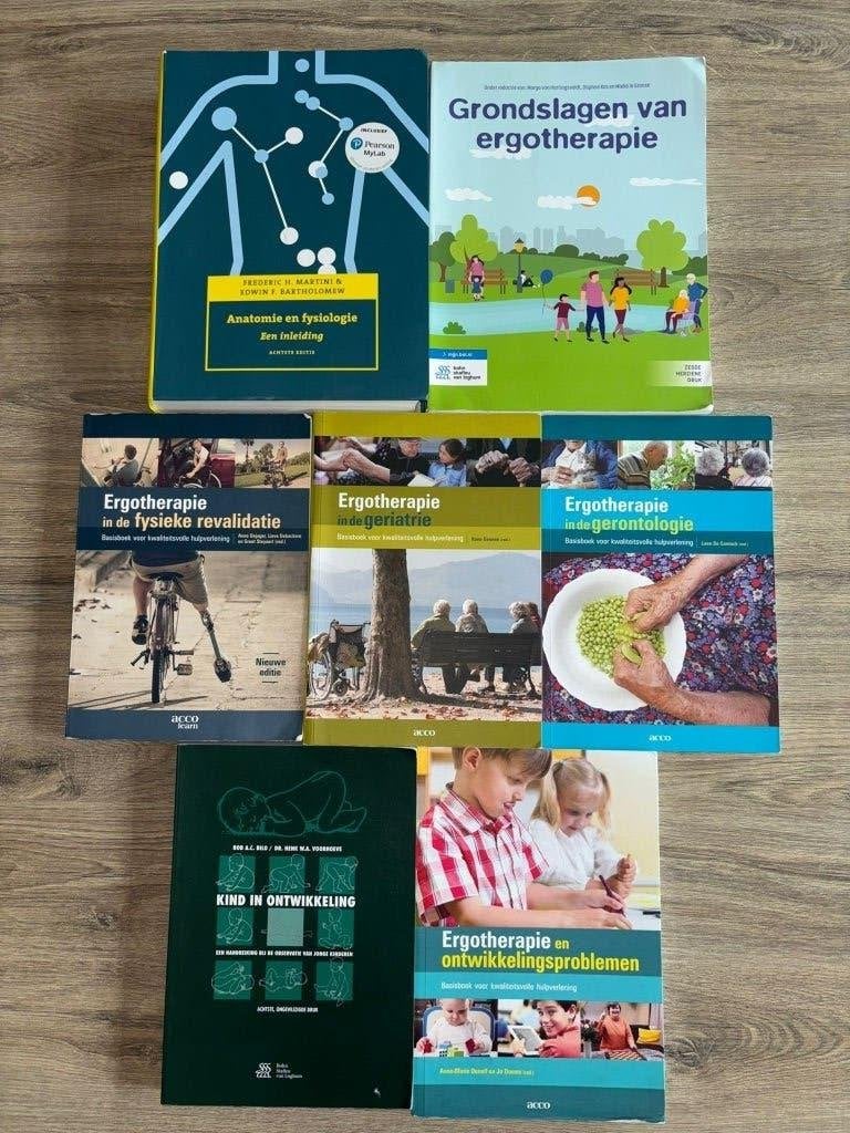 Studieboeken Ergotherapie te koop, Boeken, Advies, Hulp en Training, Zo goed als nieuw, Ophalen of Verzenden