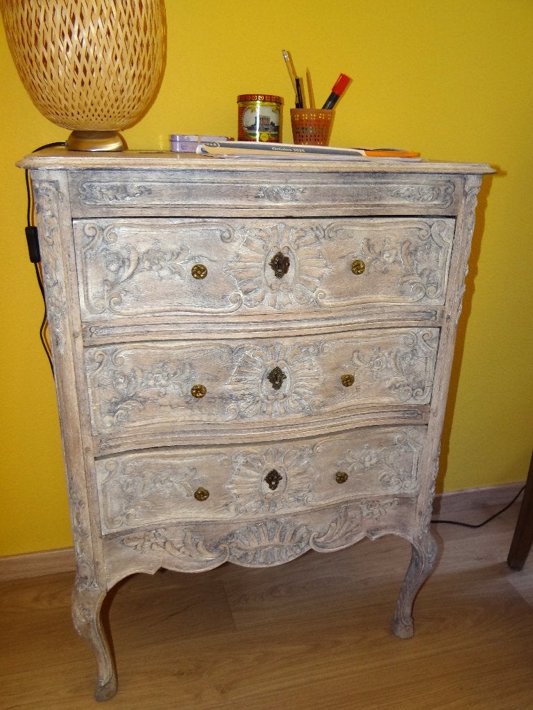 Petit meuble ancien à tiroirs, Maison & Meubles, Armoires | Commodes, Enlèvement