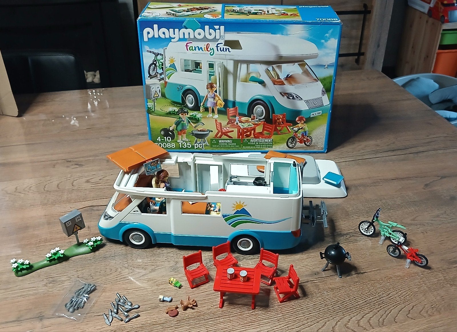playmobil camper, Kinderen en Baby's, Ophalen